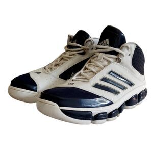 Adidas Post Up 1.5 667858 White Blue Basketball Shoes Sneakers Men's Size 13‎